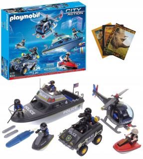 Stavebnica - Playmobil 9043 Veľká policajná akcia + Engine