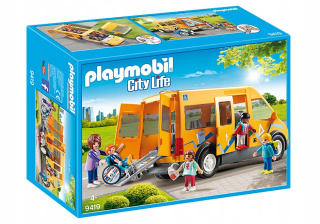 Stavebnica - PLAYMOBIL 9419 školský autobus