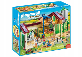 Stavebnica - Playmobil veľké farme s silá 70132