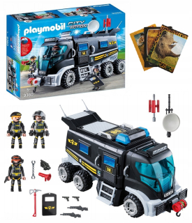 Stavebnica - Playmobil špeciálna jednotka vozidla 9360 light