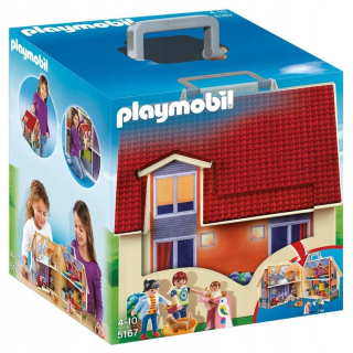 Stavebnica - PlayMobil Prenosný Dollhouse v kufri 5167