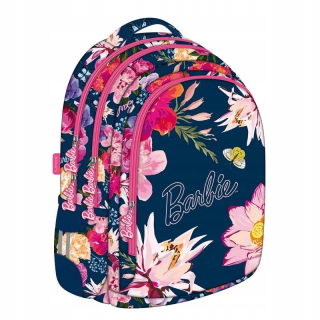 Školský batoh - 3-komorný batoh BP-57 Barbie Botanical Majewski