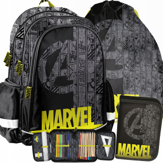 Školská taška, batoh - Avengers School Boys na 1 triedu Hulk
