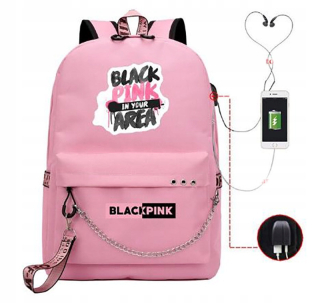 BLACKPINK BATOHY FARBY VZORKY VEĽKÉ A4 8988