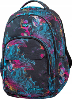 Školský batoh - CoolPack Basic Plus B03017 Vulzujúci kvitnúci batoh