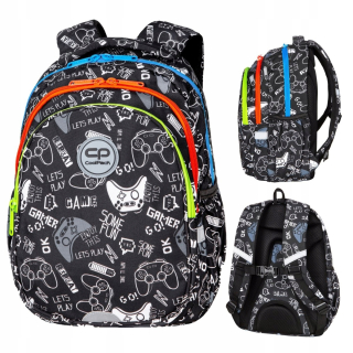 Školský batoh - Batoh Coolpack Jerry 21 L Pads Game Over