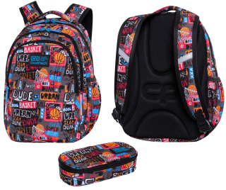 Školská taška, batoh - Batoh Coolpack Joy S Basketbal Case Organizer