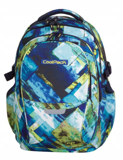 Školská taška, batoh - Backpack Coolpack Patio Factor Blue Marble 997 71703