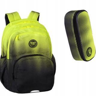 Coolpack Pick Gradient Citrón batoh +puzdro na ceruzku