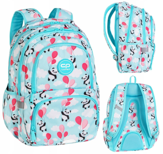 Školský batoh - Coolpack Spiner 24 L Panda Panda Ballobs Batoh