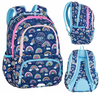 Školský batoh - Batoh coolpack spiner sledujte svoje sny dúha