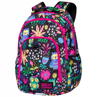 Školská taška, batoh - Backpack coolpack školský štrajk pre dievča sova