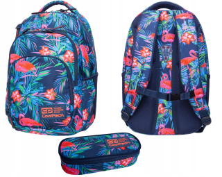 Školský batoh - Coolpack Vance Flaminga Batoh + puzdro na ceruzku.