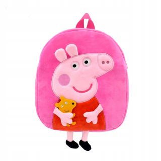 DETSKÝ PLYŠOVÝ BATOH TAŠKA RUŽOVÉ-PEPPA PRASIATKO