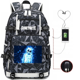 Školská taška, batoh - FORTNITE BACKPACK VODOTESNÉ DIZAJNY DJ MARSHMELLO