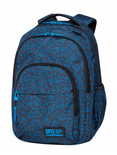 Školský batoh - Piranha Basic Plus coolpack mládežnícky batoh