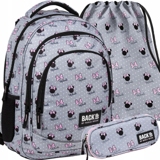 Školská taška, batoh - Mouse Bathpack Minnie Backup Youth School
