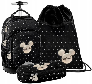 Minnie mouse - Batoh na kolieskach School Minnie 3in1 myš