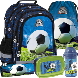 Školský batoh - Futbalový batohský futbal 5in1