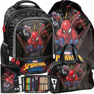Školský batoh - Spider Man podporuje školu Paso pripravený pre priateľa