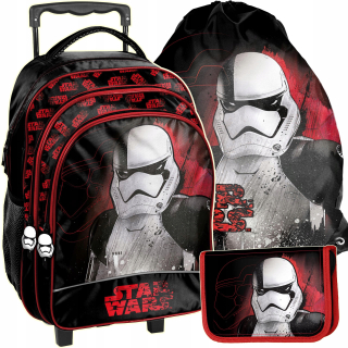Školská taška, batoh - Backpack Star Wars na školských kolesách pre priateľa
