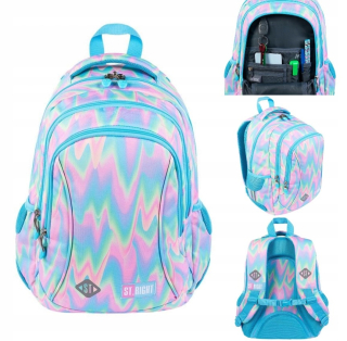 Školský batoh - Školský batoh 3 Bubble Gum Ombre St.rimt