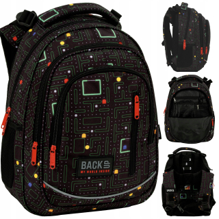 Záložný batoh školy pre fanúšika hry PAC-Man Game