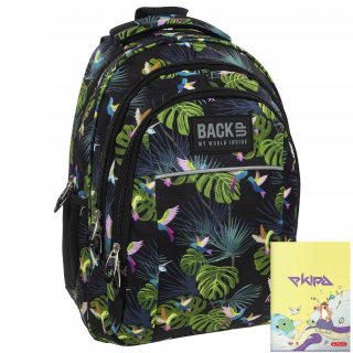 Školský batoh - Zálohovacia škola batoh H33 koliber + notebook 60K.