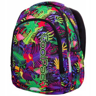 Coolpack School Backpack farebná prvotná džungľa 23 L