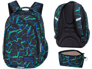 Školský batoh - Coolpack Prime Infragreen + Bag