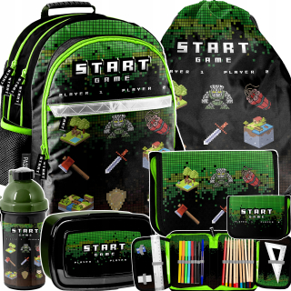 Batoh školy pre priateľa Minecraft Game