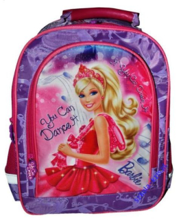 Školský batoh - Batoh školy pre dievča Barbie Doll Pink