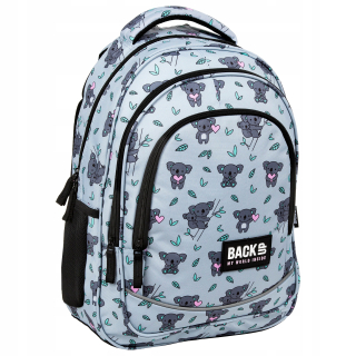 Školská taška, batoh - Školský batoh pre dievča zálohovanie medveď koala 26l