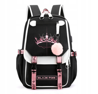 Školský batoh - Batohský batoh pre školu pre Blackpink K-pop