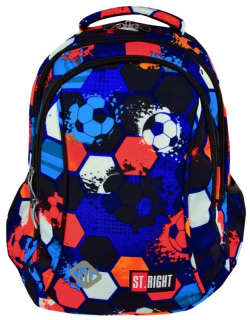 Školská taška, batoh - ŠKOLSKÝ-FUTBALOVÝ BATOH BP-26
