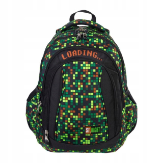 Školský batoh - Hamer School Backpack St. Majewski St. Right
