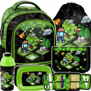 Backpack School School Bag pre chlapca MMA