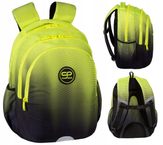 Školský batoh - Jerry Gradient Ombre Lemon Gradient School Backpack Class 1-3