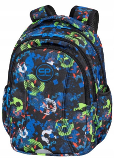 Školský batoh - JOY S FUTBALOVÝ BLUE COOL BACK