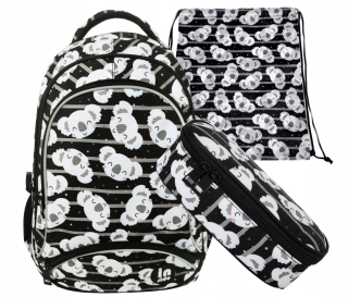 Školský batoh - Koala School Backpack Class 1-3 Incood 3in1