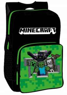 Školský batoh - Minecraft School Backpack Big Bag A4 Bag
