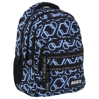 Školský batoh - Zálohovanie batohov pre mládež 28 l Black Fluo