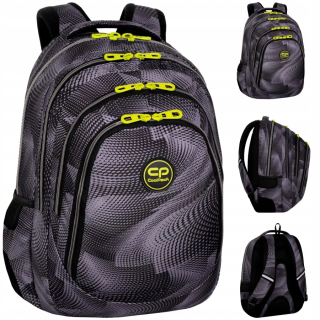 ŠKOLSKÝ BATOH ČIERNY 3D VZOR COOLPACK