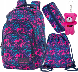 Školský batoh - Coolpack Youth School Batoh Cencil Case Bag