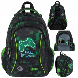 Hra 3 Chamber Youth School Backpack St.right
