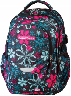 Školský batoh - Kvety mládežníckeho batohu coolpack