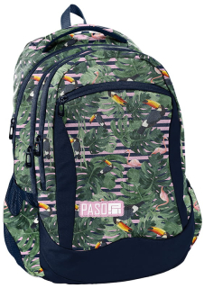 Školský batoh - Batoh pre mládež Paso kvety