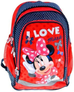 Školský batoh - Školská batohová myš a láska Minnie - školská taška