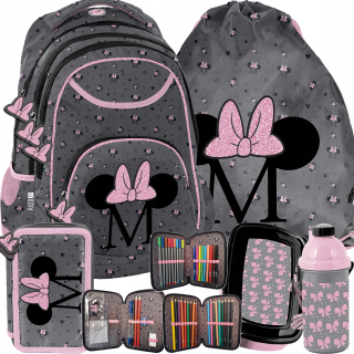 Školský batoh - Školský batoh myši Minnie Paso set 5in1