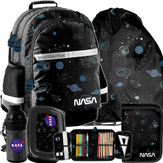 Školská taška, batoh - BATOH NA ŠKOLU NASA KOSMOS PRE CHLAPCOVÚ SADU